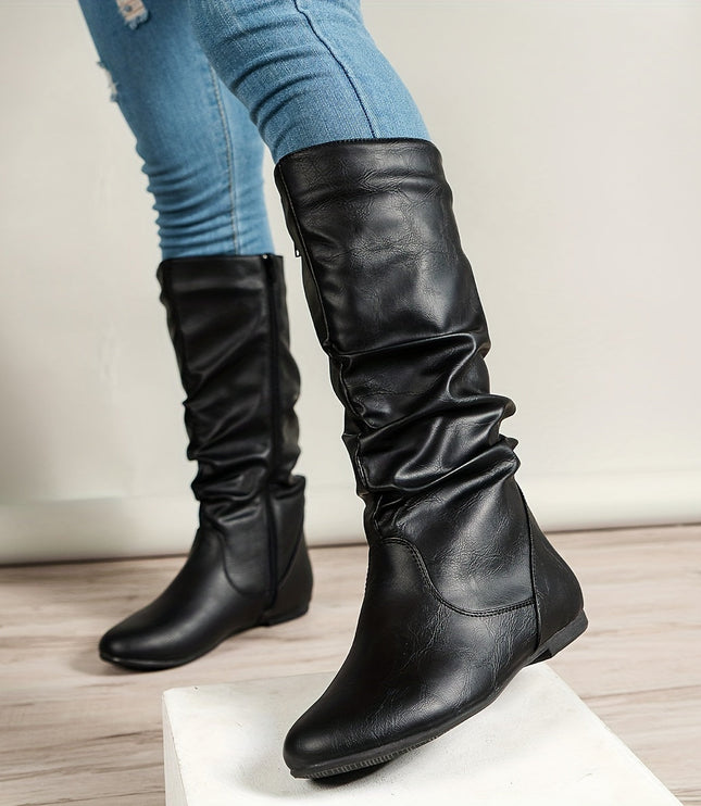 Bexley | Women's Knee High Boots in Brown - Brown - Image 11