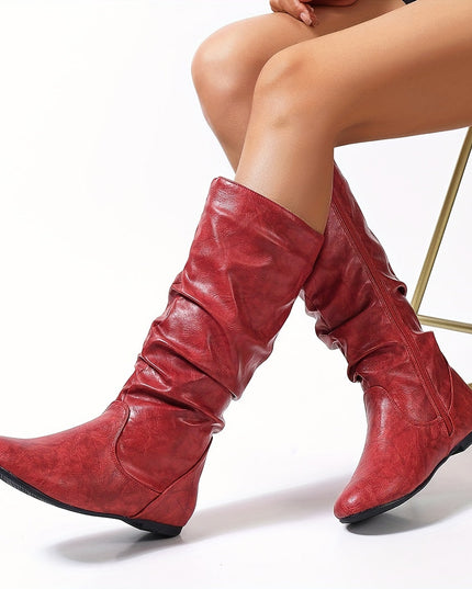 Bexley | Women's Knee High Boots in Brown - Brown - Image 14