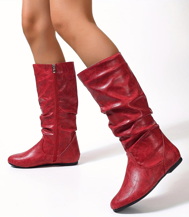 Bexley | Women's Knee High Boots in Brown - Brown - Image 16