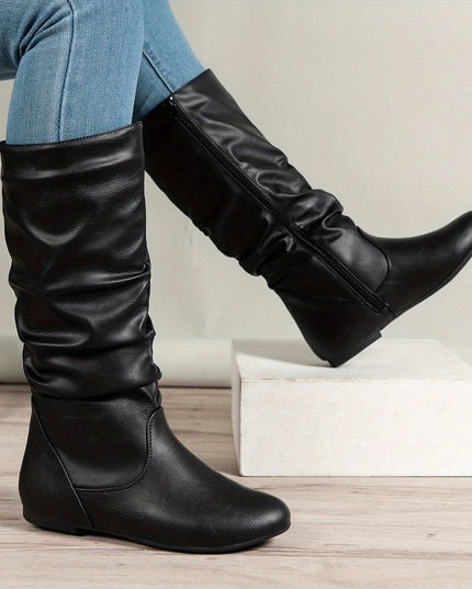 Bexley | Women's Knee High Boots in Brown - Brown - Image 4