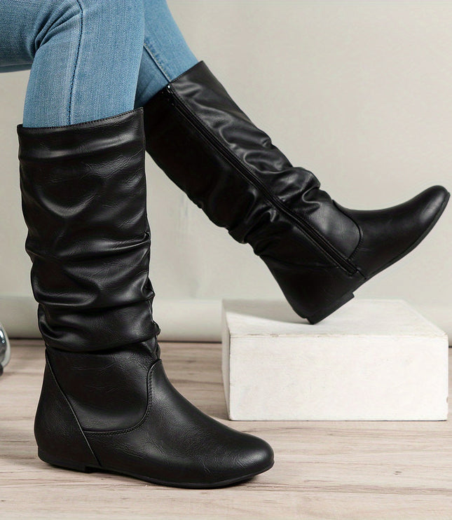 Bexley | Women's Knee High Boots in Brown - Brown - Image 4