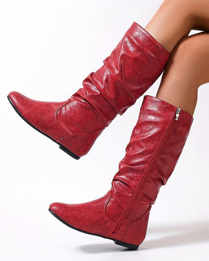 Bexley | Women's Knee High Boots in Brown - Brown - Image 8