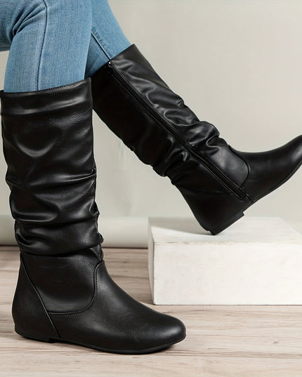 Bexley | Women's Knee High Boots in Brown - Brown - Image 9