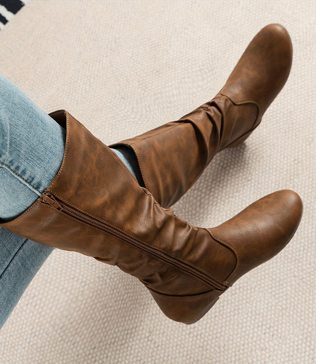 Bexley | Women's Knee High Boots in Brown - Brown - Image 1
