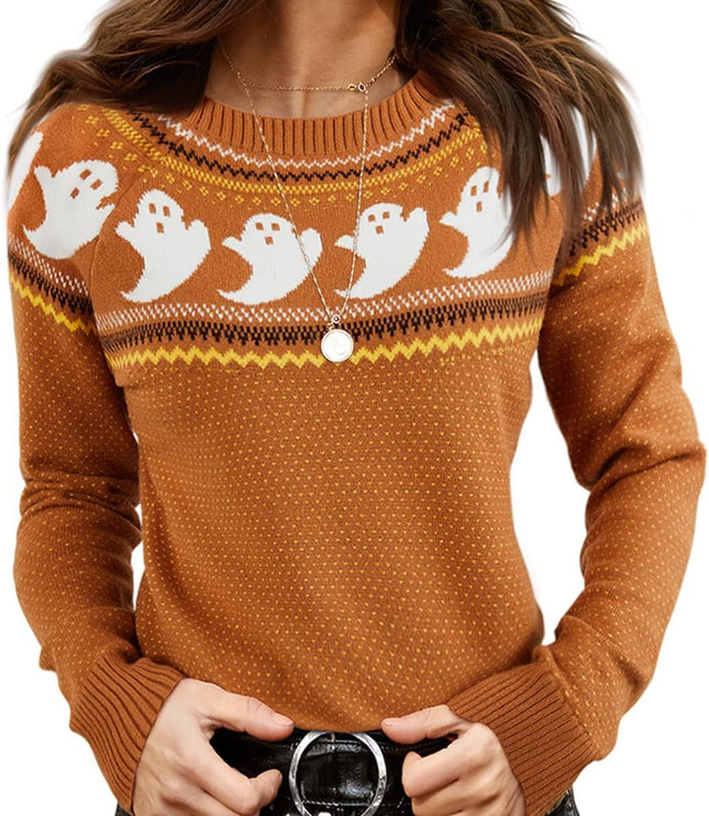 Women's Knitwear Jumper with Cable Front and Roll Neck