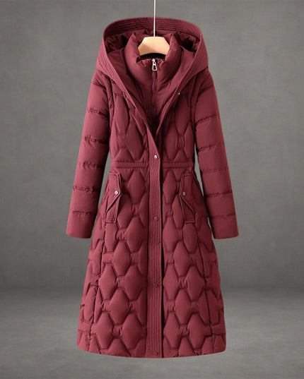 Lizza – Longline Hooded Down Coat