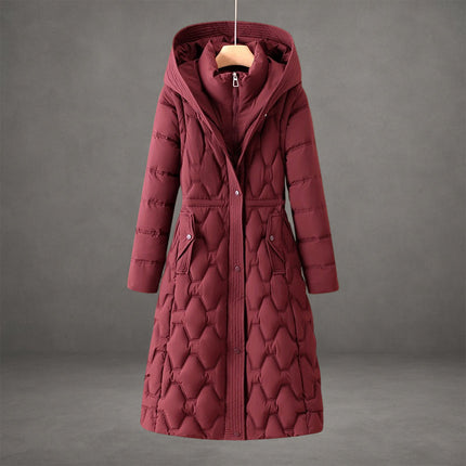 Lizza – Longline Hooded Down Coat