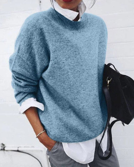 Women's Loose Fit Cashmere Sweater - Soft and Comfortable
