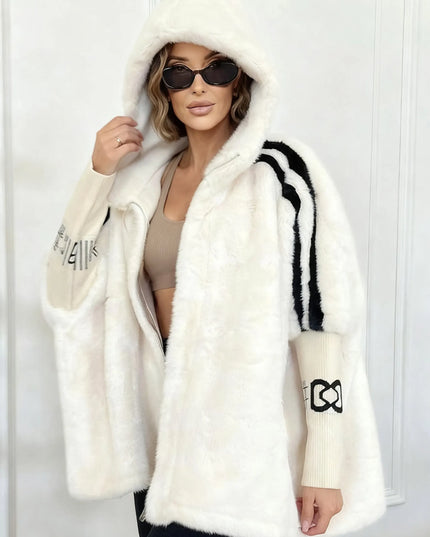 Ellah – Oversized Faux Fur Winter Coat