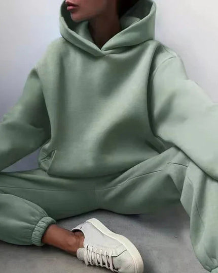 Women's Oversized Tracksuit Set with Hoodie and Joggers