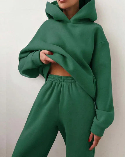 Women's Oversized Tracksuit Set with Hoodie and Joggers