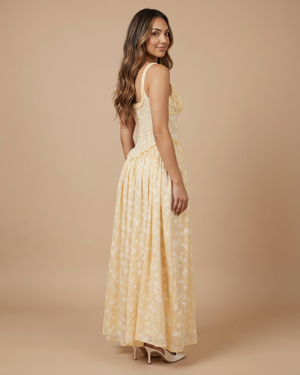 Women's Summer Floral Maxi Dress - view 11