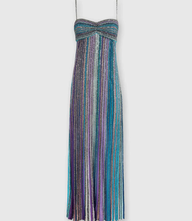 Vestido maxi floral de verano con escote en V para invitada de boda mujer