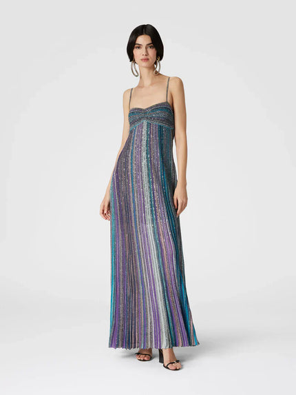 Vestido maxi floral de verano con escote en V para invitada de boda mujer