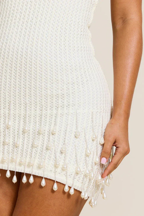 Vestido mini cóctel de verano para mujer en satén con escote cuadrado