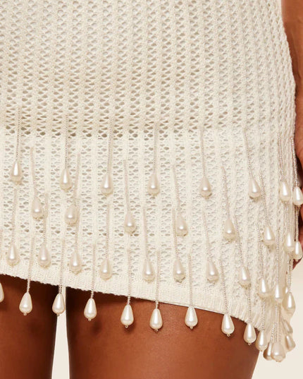 Vestido mini cóctel de verano para mujer en satén con escote cuadrado