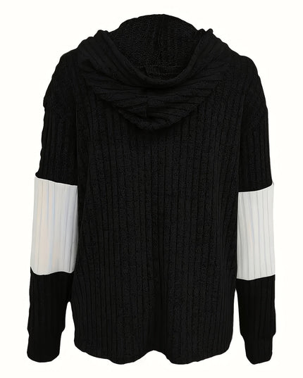 Tamara | Textured Hooded Zip Jacket