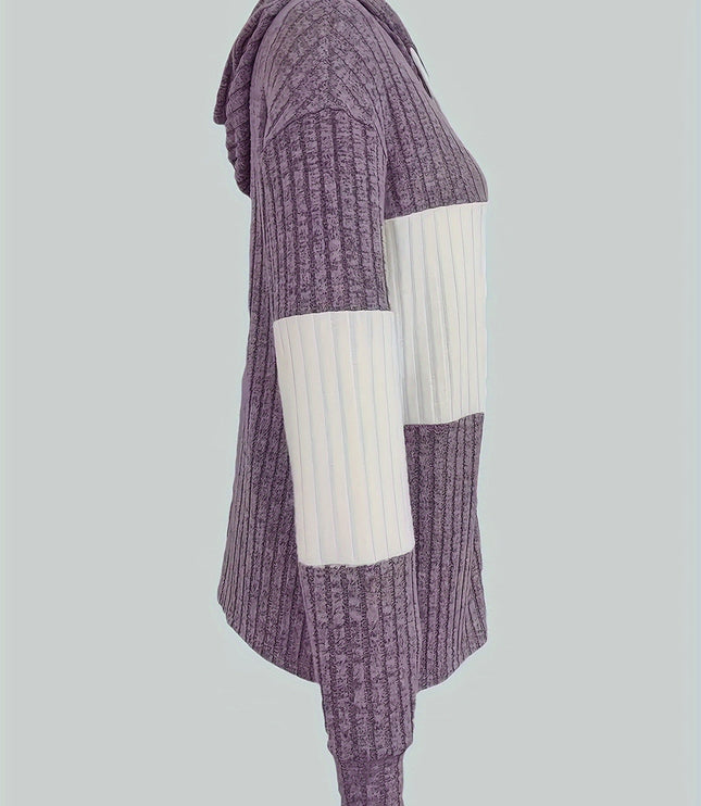 Tamara | Textured Hooded Zip Jacket