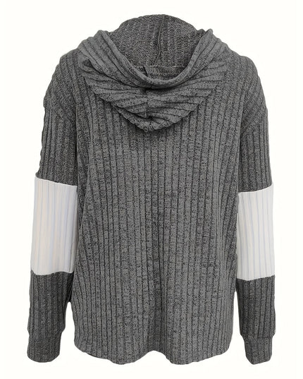 Tamara | Textured Hooded Zip Jacket