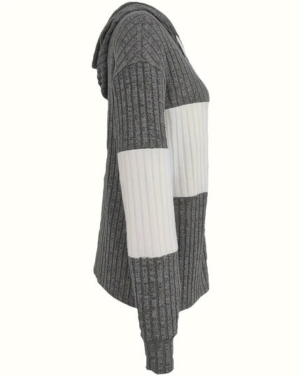 Tamara | Textured Hooded Zip Jacket