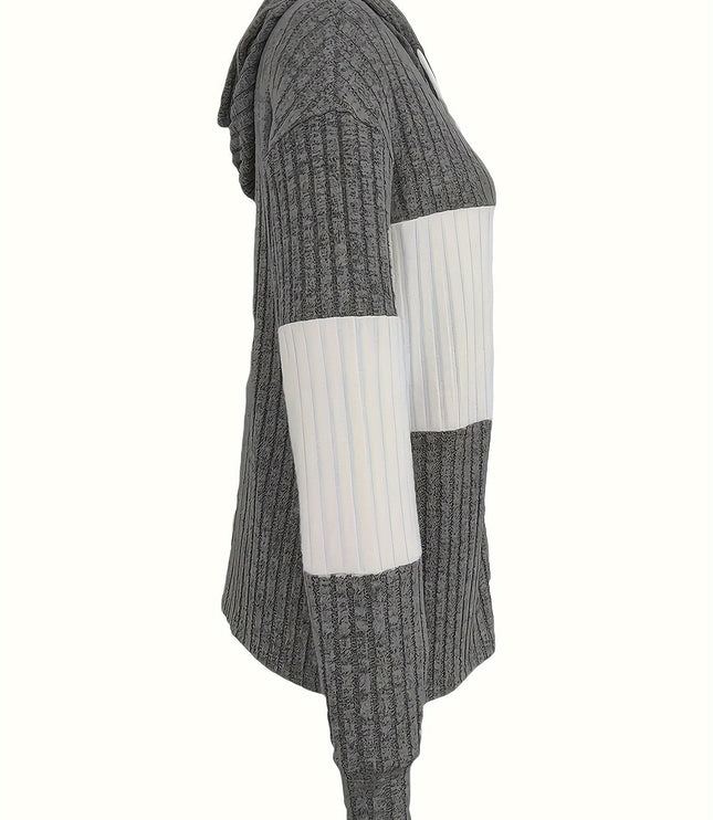 Tamara | Textured Hooded Zip Jacket