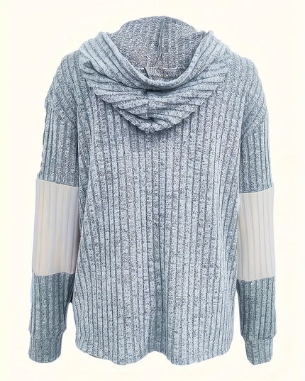 Tamara | Textured Hooded Zip Jacket