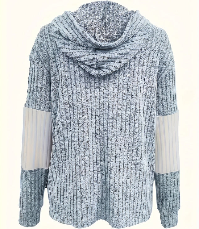 Tamara | Textured Hooded Zip Jacket