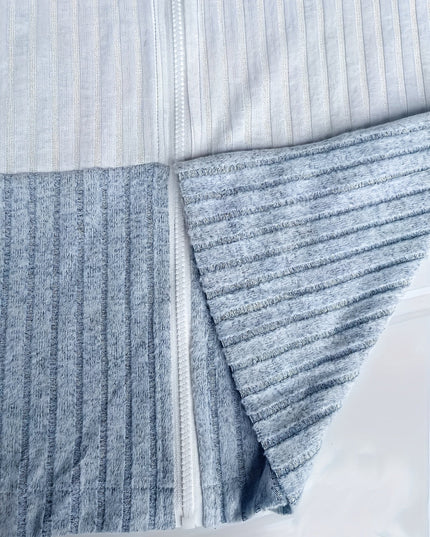 Tamara | Textured Hooded Zip Jacket