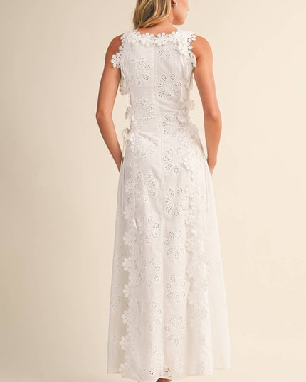 Vestido maxi fluido de verano con cuello halter para invitada de boda mujer