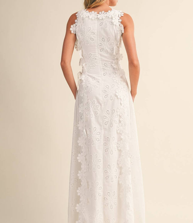 Vestido maxi fluido de verano con cuello halter para invitada de boda mujer