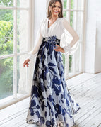 White&Navy Blue / UK 6 (XS)