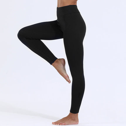Women's Winter Leggings with Teddy Lining and Wide Waistband