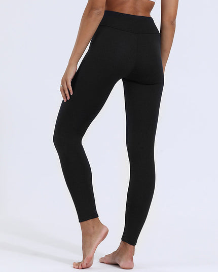 Women's Winter Leggings with Teddy Lining and Wide Waistband