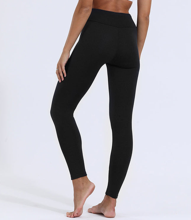 Women's Winter Leggings with Teddy Lining and Wide Waistband