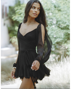 Black / UK 6 (XS)